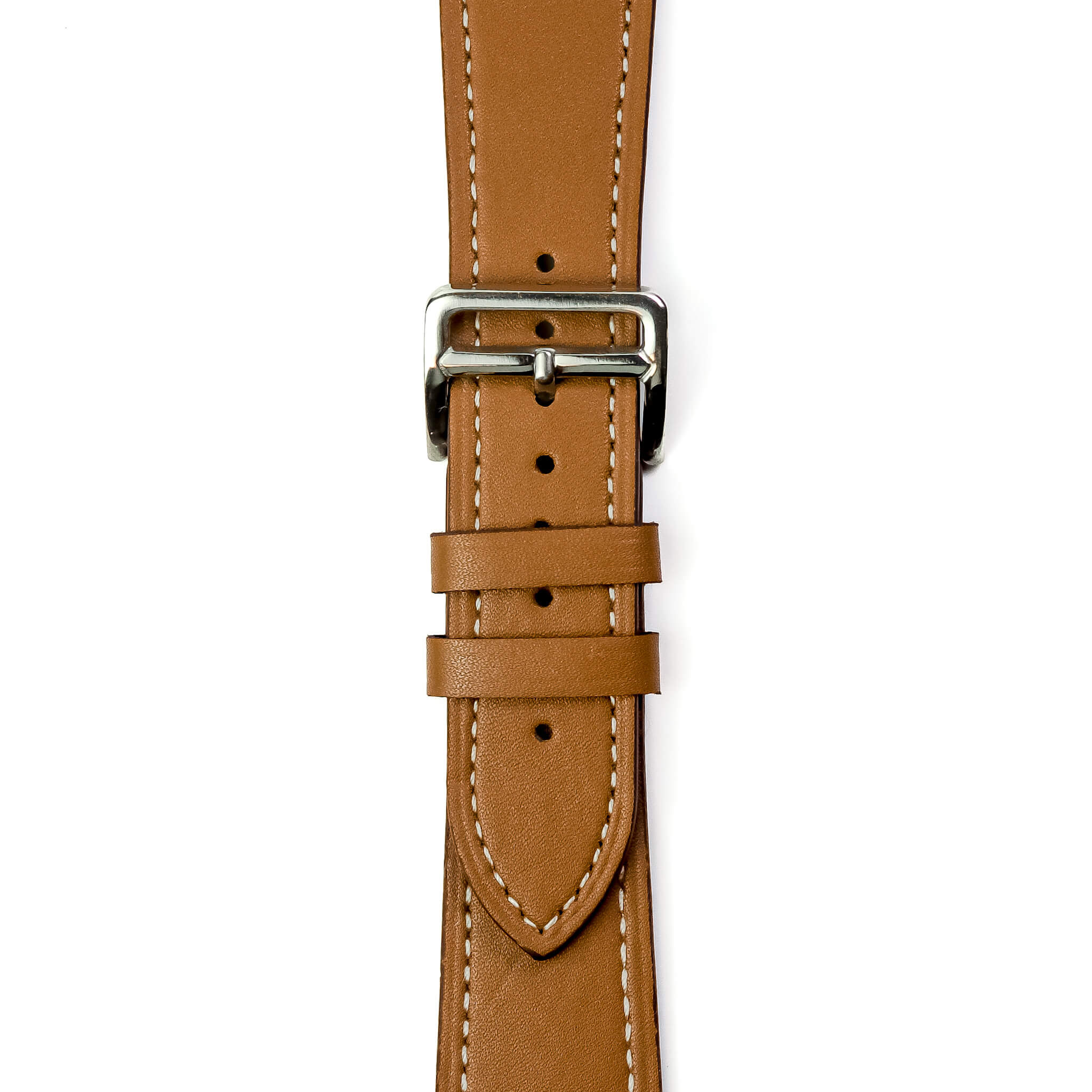 Lederarmband mit Schließe Braun