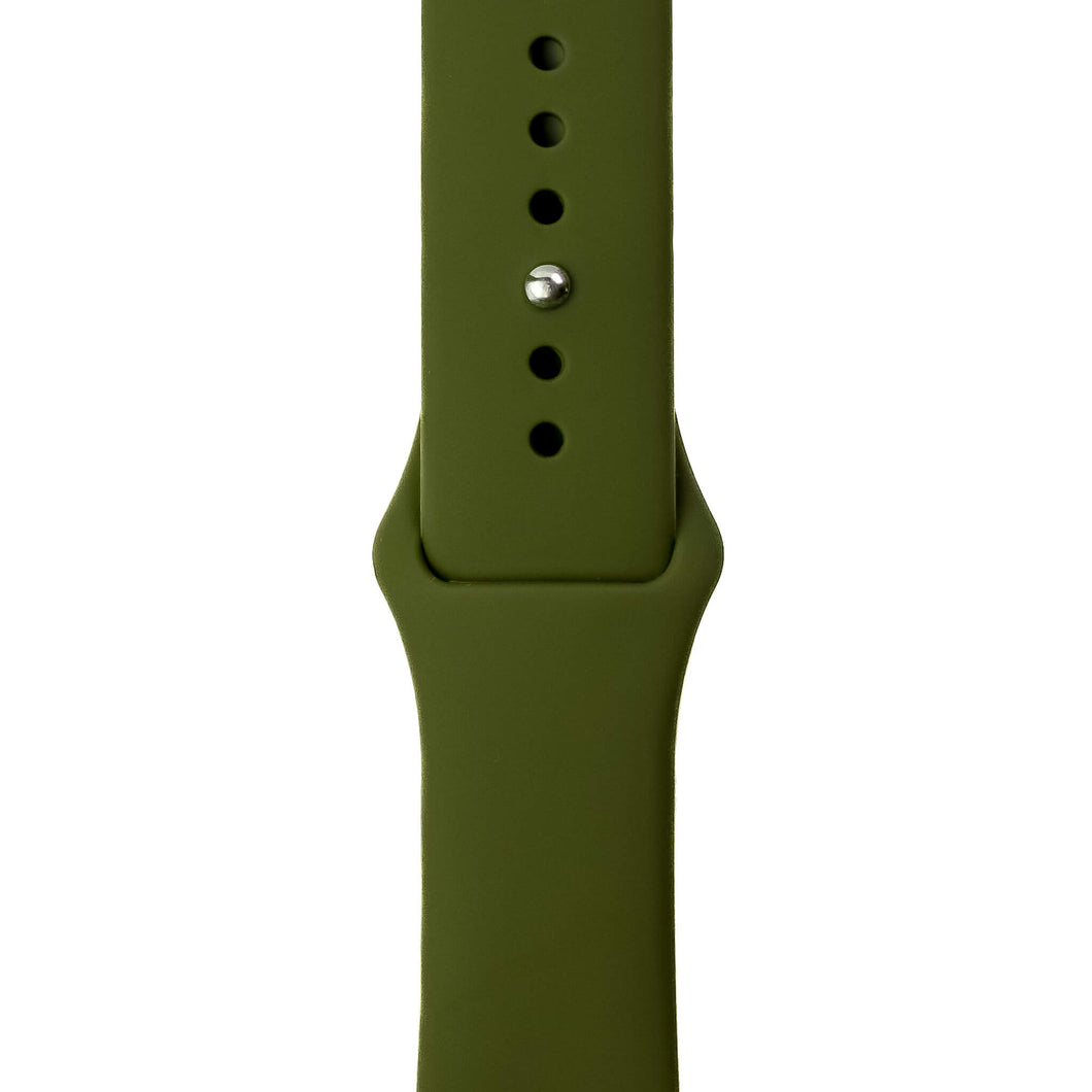 Silikon Armband Oliv