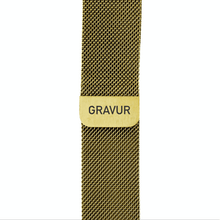 Lade das Bild in den Galerie-Viewer, Milanaise Armband mit Gravur
